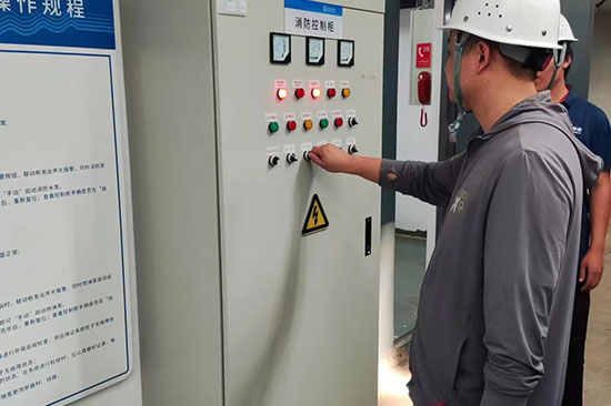 消防检测机构人员消电检检测中